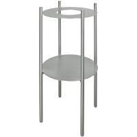 Консоль под раковину Deante Silia 36 CKS_F36A Брашированная сталь — фото 4, Мебель для ванной