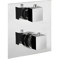 Смеситель для душа Webert Pegaso PE970902015 с термостатом Хром — фото 1, Смесители