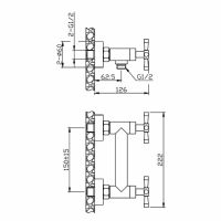 Товар: Смеситель для душа Orange Mia M34-320B Черный - фото 11 Смеситель для душа Orange Mia M34-320B Черный — фото 11, Смесители