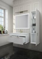 Тумба с раковиной Sanflor Ванесса 95 С15327 подвесная Белая — фото 5, Тумбы с раковиной