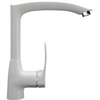 Смеситель для кухни Ulgran Classic U-005-341 Ультра-белый — фото 1, Смесители