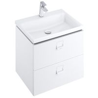 Раковина Ravak Comfort 80 XJX01280001 Белая — фото 3, Раковины встраиваемые сверху