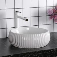 Раковина-чаша Ceruttispa 40 CR0007 СТ9554 Белая — фото 2, Раковины накладные