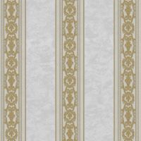 Обои Bernardo Bartalucci Gabriella 84133-6 Винил на флизелине (1,06*10,05) Серый, Полоса — фото 1, Обои для стен