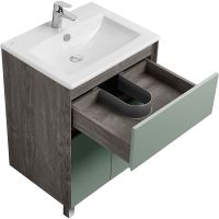 Товар: Тумба под раковину Aquaton Форест 60 1A278201FR9C0 Дуб рошелье Сумеречный голубой - фото 4 Тумба под раковину Aquaton Форест 60 1A278201FR9C0 Дуб рошелье Сумеречный голубой — фото 4, Мебель для ванной