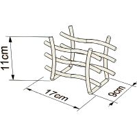 Держатель для салфеток Tekno-tel MG305B Черный матовый — фото 2, Аксессуары для кухни