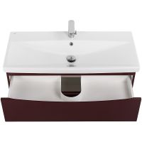 Товар: Тумба под раковину BelBagno Marino-Cer 100 MARINO-CER-1000-2C-SO-BRDL-P подвесная Bordo Lucido - фото 5 Тумба под раковину BelBagno Marino-Cer 100 MARINO-CER-1000-2C-SO-BRDL-P подвесная Bordo Lucido — фото 5, Тумбы под раковину