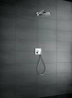 Смеситель для душа Hansgrohe ShowerSelect 15765000 с термостатом Хром — фото 3, Смеситель для душа