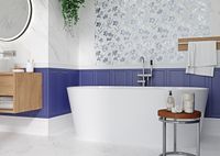 Керамогранит Gracia Ceramica Scarlett белый 01 45x45 см — фото 7, Керамическая плитка