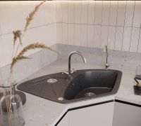 Товар: Кухонная мойка Domaci Бьелла DMC-10E GWS-10E-308 Черная - фото 4 Кухонная мойка Domaci Бьелла DMC-10E GWS-10E-308 Черная — фото 4, Кухонные мойки