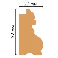 Багет Decomaster FM30-3 2850x52x27 мм — фото 2, Багеты