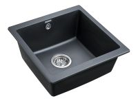 Товар: Кухонная мойка Paulmark Gera 50 PM104546-BLM Черный металлик - фото 2 Кухонная мойка Paulmark Gera 50 PM104546-BLM Черный металлик — фото 2, Кухонные мойки