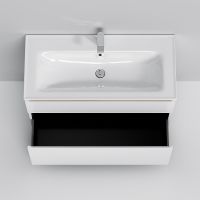 Тумба под раковину AM.PM X-Joy 100 M85AFSX1002WG Белый глянец — фото 6, Мебель для ванной