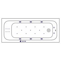 Товар: Акриловая ванна Whitecross Vibe 170x70 0105.170070.100.ULTRANANO.CR с гидромассажем - фото 10 Акриловая ванна Whitecross Vibe 170x70 0105.170070.100.ULTRANANO.CR с гидромассажем — фото 10, Ванны