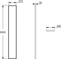 Товар: Душевая стенка Jacob Delafon Nouvelle Vague 30 E94WI30-B1 профиль Черный стекло прозрачное - фото 5 Душевая стенка Jacob Delafon Nouvelle Vague 30 E94WI30-B1 профиль Черный стекло прозрачное — фото 5, Боковые стенки