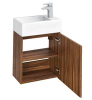 Тумба под раковину Aquaton Эклипс 45 1A172701EK560 подвесная Эбони темный — фото 3, Тумбы под раковину