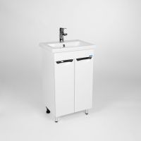 Товар: Тумба под раковину VIANT Лима 50 VLIM50CO-T2ST Белая - фото 3 Тумба под раковину VIANT Лима 50 VLIM50CO-T2ST Белая — фото 3, Мебель для ванной