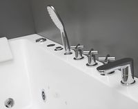 Акриловая ванна Ceruttispa 170x80 L C-494-17L 9947 с гидромассажем — фото 7, Акриловые ванны