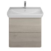 Тумба с раковиной Burgbad Iveo 80 SFEN080F2834G0161C0001*1 подвесная Фланелевый дуб — фото 2, Мебель для ванной