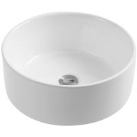 Раковина-чаша WellWant 40 WWRC1413W Белая — фото 1, Раковины накладные