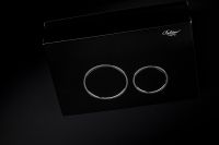 Товар: Клавиша смыва Boheme 662 Черная Хром - фото 3 Клавиша смыва Boheme 662 Черная Хром — фото 3, Комплектующие для душевого оборудования