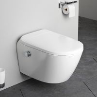 Унитаз-биде AM.PM Sensation CCC301700SC подвесной с сиденьем Микролифт — фото 16, Унитазы