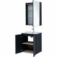 Товар: Комплект мебели для ванной Aquanet Алвита New 60 274223 подвесной Антрацит - фото 6 Комплект мебели для ванной Aquanet Алвита New 60 274223 подвесной Антрацит — фото 6, Комплекты мебели для ванной