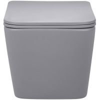 Унитаз Vincea Q-Line VT1-12MG подвесной Серый матовый с сиденьем Микролифт — фото 2, Подвесные унитазы