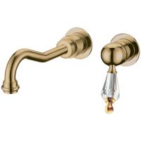 Смеситель для раковины Boheme Medici 307-SW Бронза — фото 1, Смесители