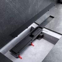 Душевой лоток AM.PM PrimeFlow 80 W02SC-U11-080-04BM с Черной матовой решеткой / под плитку Tile — фото 20, Душевые лотки