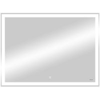 Зеркало Reflection Double 800х600 RF4614DB с подсветкой с сенсорным выключателем, диммером и часами — фото 1, Зеркала в ванную комнату