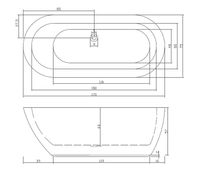 Товар: Акриловая ванна Ceruttispa 170x75 7386 Белая арт-CT7386 - фото 7 Акриловая ванна Ceruttispa 170x75 7386 Белая арт-CT7386 — фото 7, Акриловые ванны