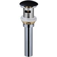 Донный клапан WeltWasser WW PP MT-BL 10000003732 click-clack Черный матовый — фото 1, Донные клапаны