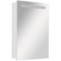 Зеркальный шкаф Roca Victoria Nord 60 ZRU9000030 с подсветкой Белый — фото 1, Зеркальные шкафы в ванную