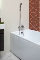 Смеситель для ванны Aquanet Static AF330-20C 237442 Хром — фото 4, Смеситель для ванны