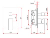 Товар: Душевая система Berges Ventas 3S Black 073006 Черная матовая - фото 6 Душевая система Berges Ventas 3S Black 073006 Черная матовая — фото 6, Душевое оборудование. Душевая программа