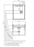 Тумба под раковину Aquaton Оптима 67 1A124101OP010 подвесная Белая — фото 8, Мебель для ванной