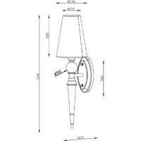 Товар: Настенный светильник Crystal Lux Per AP1 Chrome Silver Серебро Хром - фото 7 Настенный светильник Crystal Lux Per AP1 Chrome Silver Серебро Хром — фото 7, Бра