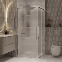 Товар: Душевой уголок Niagara Nova 80х80 NG-3622-34 профиль Хром стекло шиншилла - фото 1 Душевой уголок Niagara Nova 80х80 NG-3622-34 профиль Хром стекло шиншилла — фото 1, Квадратные душевые уголки