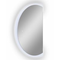 Зеркало Континент Jill 600х900 ЗЛП3564 с подсветкой с сенсорным выключателем — фото 4, Зеркала в ванную комнату