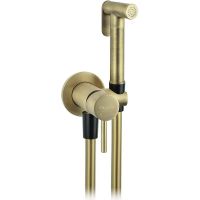 Гигиенический душ со смесителем Giulini Futuro FSH25BROP Бронза матовая — фото 1, Душевое оборудование. Душевая программа