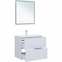 Товар: Тумба под раковину Aquanet Арт 75 313255 подвесная Белая матовая - фото 9 Тумба под раковину Aquanet Арт 75 313255 подвесная Белая матовая — фото 9, Тумбы под раковину