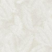 Обои Grandeco Happy R132112 Винил на флизелине (1,06*10,05) Бежевый, Перья — фото 1, Обои для стен