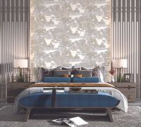 Обои Andrea Grifoni Palazzo Ragione 7020-1 Флизелин (1,06*10,05) Серый, Деревья — фото 2, Обои для стен