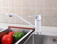 Смеситель для кухни Frap H31 F4931 Белый Хром — фото 13, Смесители для кухни