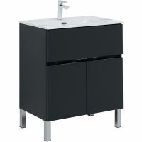 Товар: Тумба под раковину Aquanet Алвита New 70 303900 Антрацит - фото 1 Тумба под раковину Aquanet Алвита New 70 303900 Антрацит — фото 1, Тумбы под раковину