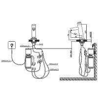 Диспенсер для жидкого мыла Nofer 03113.B Хром — фото 2, Диспенсеры для жидкого мыла