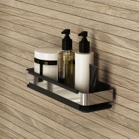 Товар: Полка корзина Iddis SHE13SBi44 Черный - фото 2 Полка корзина Iddis SHE13SBi44 Черный — фото 2, Полки для ванной и душа