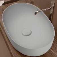 Раковина-чаша Kerasan Nolita 60 534359 Grigio matt — фото 1, Раковины