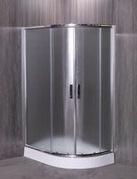 Душевой уголок Esbano ESR-8027A 120x80 L ESUGR8027AL профиль Хром стекло рифленое — фото 2, Асимметричные душевые уголки